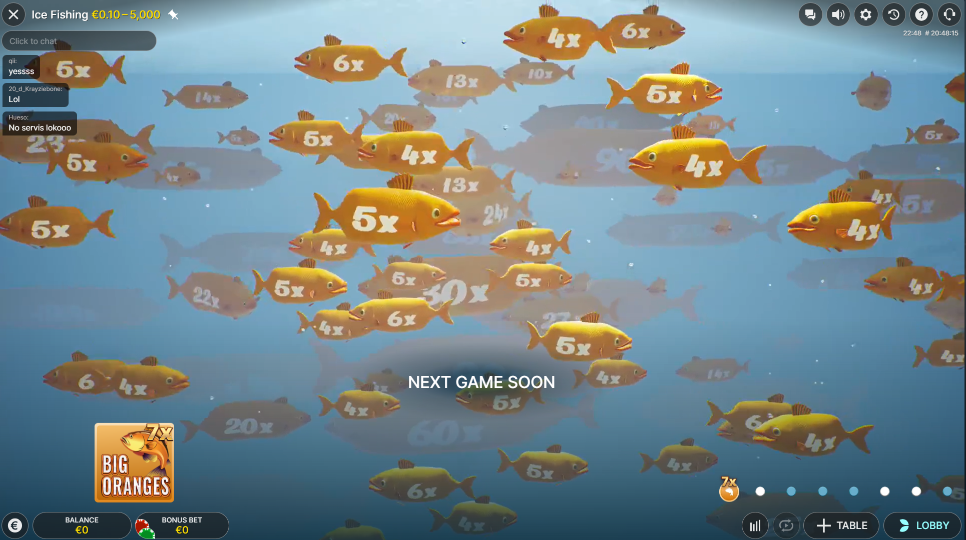 Segments and wins - Ice Fishing Live